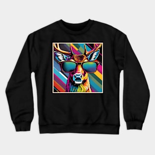 Trendy Deer Crewneck Sweatshirt